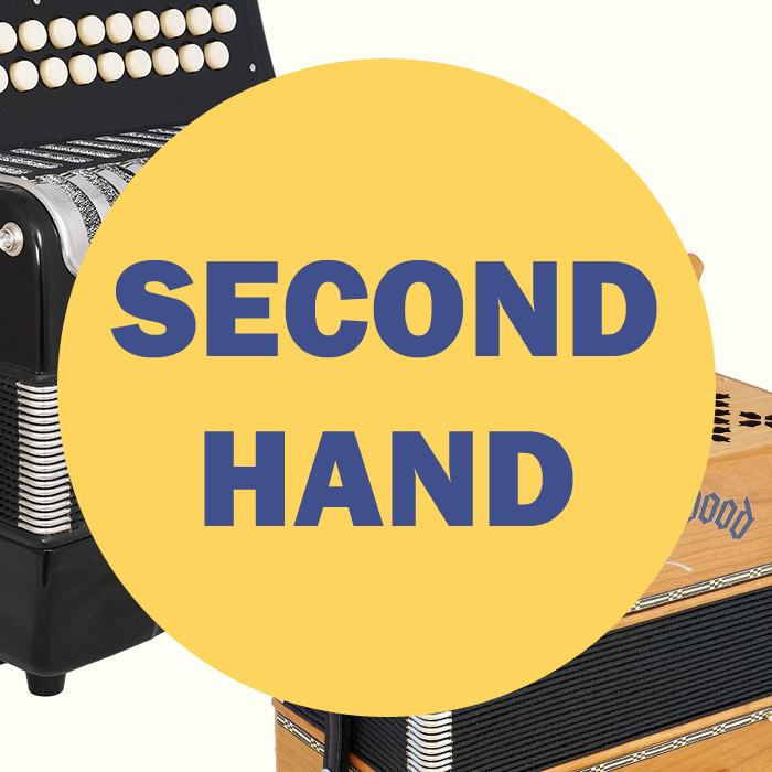 Secondhand 2-Row Diatonic Melodeons Secondhand 2-Row Diatonic Melodeons