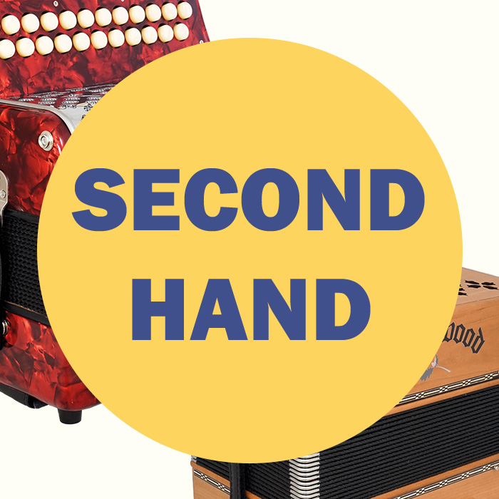 Secondhand 2-Row Chromatic Melodeons Secondhand 2-Row Chromatic Melodeons