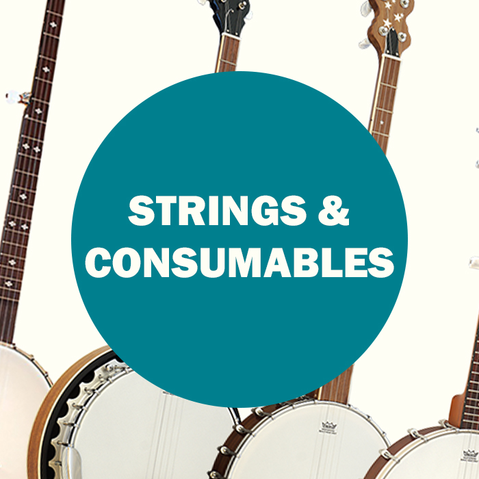 5 String Banjo Strings and Consumables