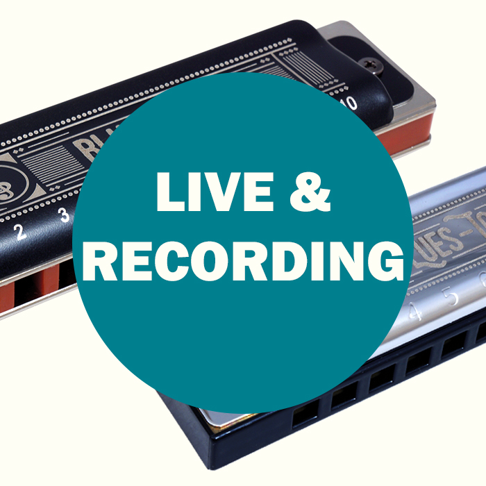 Harmonica Live and Recording Equipment