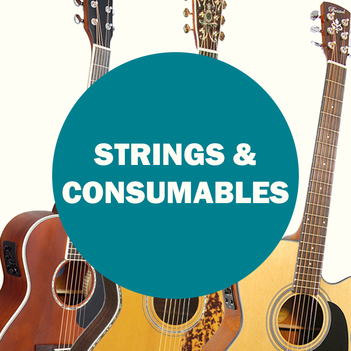 Acoustic Guitar Strings and Consumables