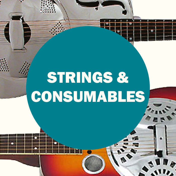 Resonator Guitar Strings and Consumables