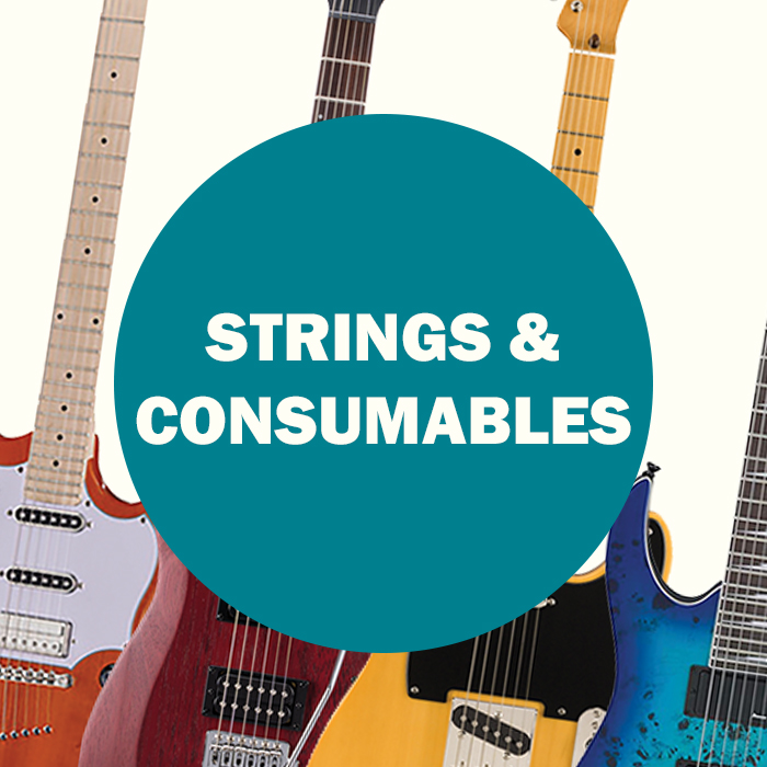 Electric Guitar Strings and Consumables