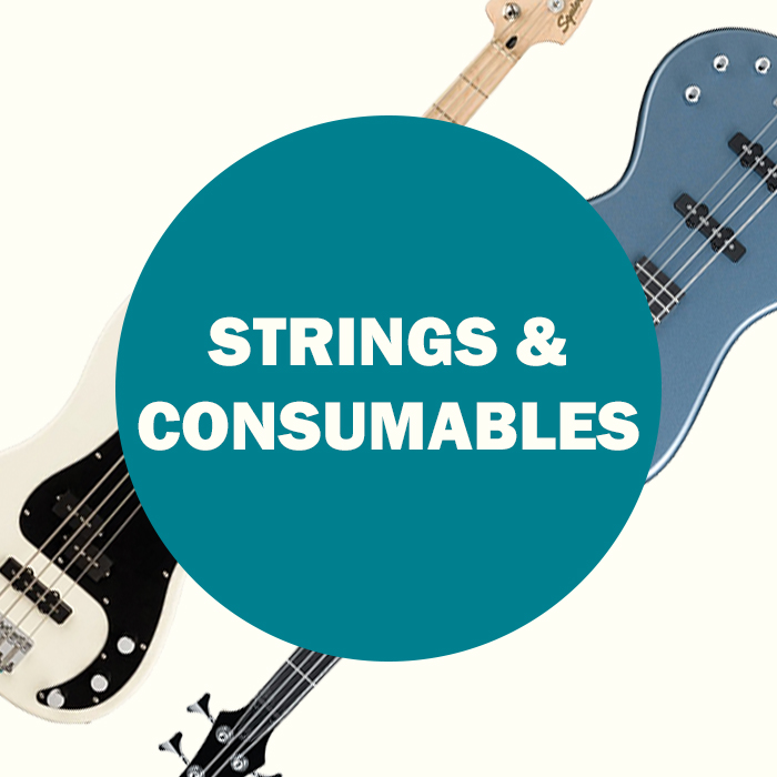 Bass Guitar Strings and Consumables