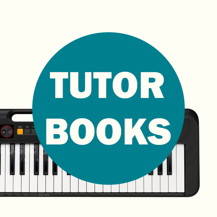 Portable Keyboard Tutor Books