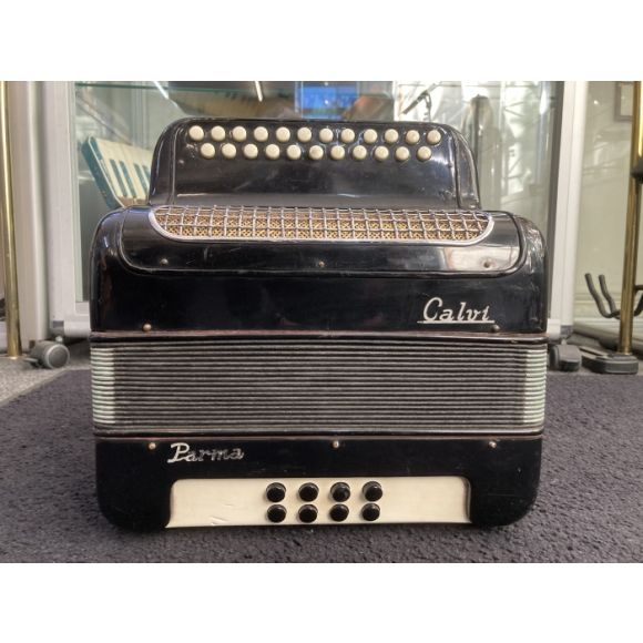 Calvi Parma B/C Chromatic Melodeon, some issues - please call or email for details