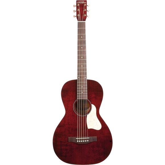Art & Lutherie Roadhouse Parlour Guitar, Tennesse Red