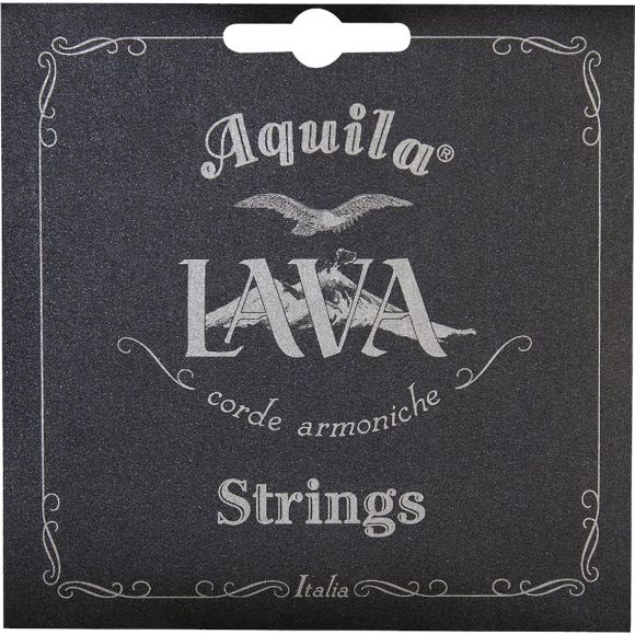 Aquila 110U Soprano Lava Uke Set. GCEA