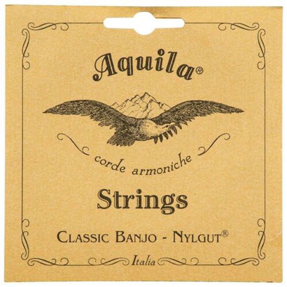 Aquila 5B 5 Str All Nylgut Banjo Set.Med