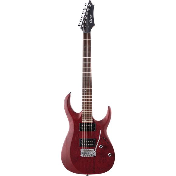 Cort X100-OPBB Electric Guitar, Cherry Burst