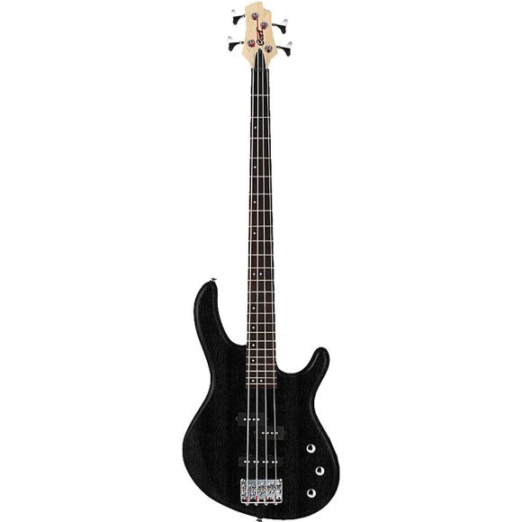 Cort Action PJ PJ Electric Bass Guitar, Black