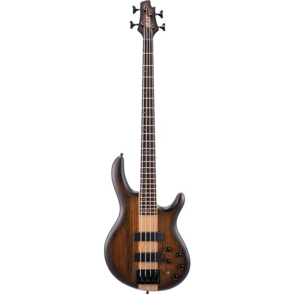 Cort C4 Plus Bass Guitar, Brown Burst