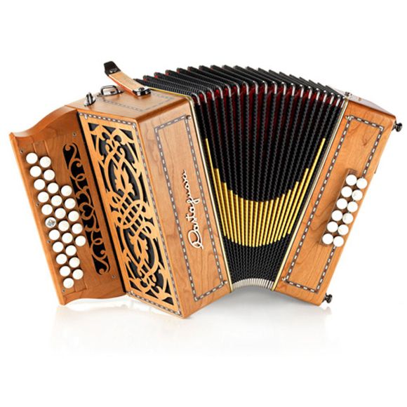 Castagnari Dony D/G Melodeon, 2 voice