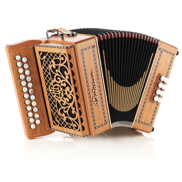 Castagnari Dinn III B/C Melodeon, 1 Stop
