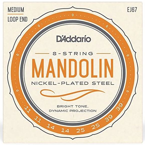 D'Addario EJ67 Mandolin Medium Strings set