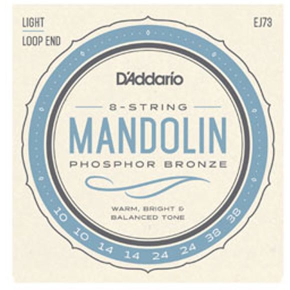 D'Addario EJ73 Phosphor Bronze Mandolin Strin