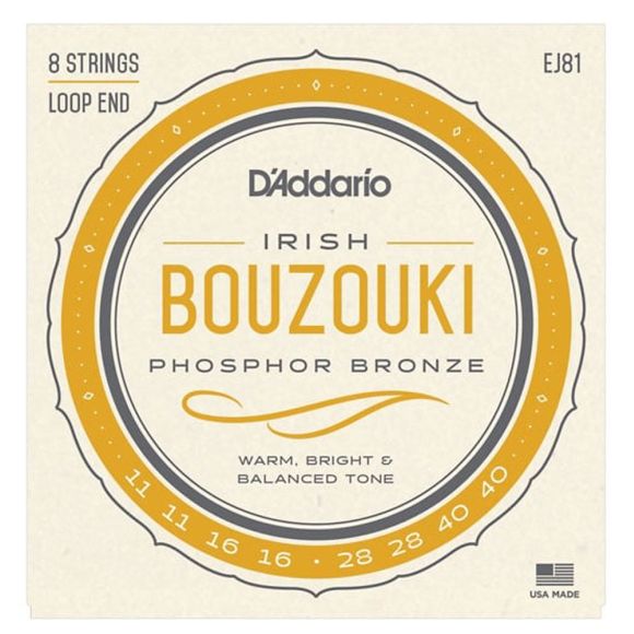 D'Addario EJ81 Irish Bouzouki Strings