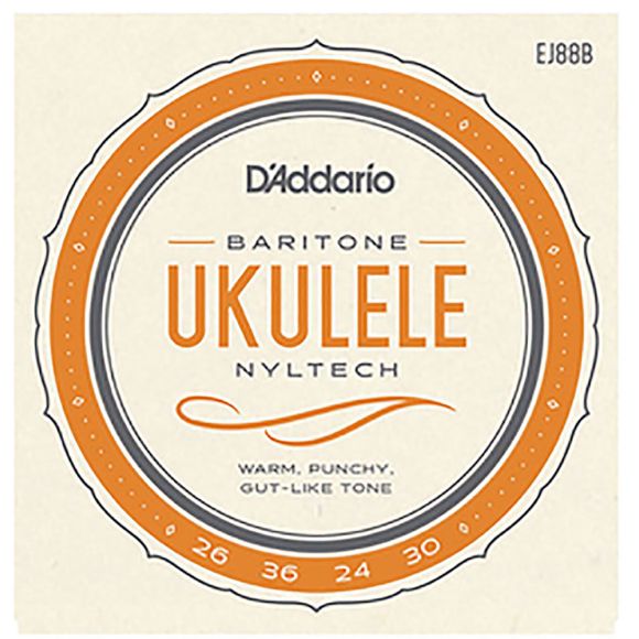 D'Addario EJ88B Baritone Ukulele Strings