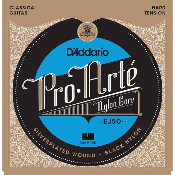 D'Addario EJ50 Pro-Arte Black Nylon