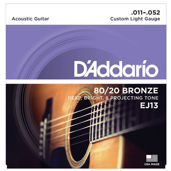 D'Addario EJ13 Acoustic Guitar Strings