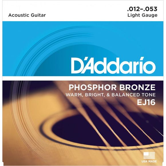 D'Addario EJ16 Acoustic Guitar Strings