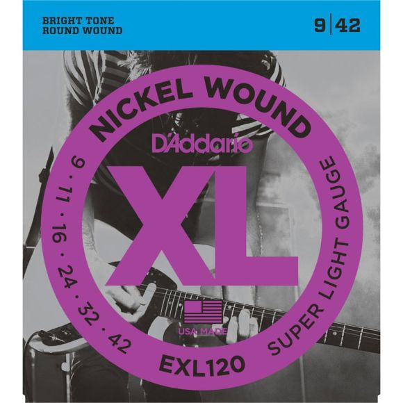 D'Addario EXL120 Electric Guitar Strings
