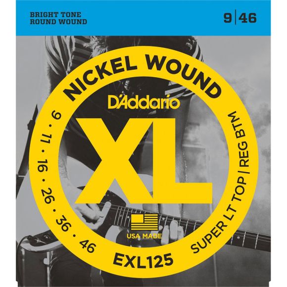 D'Addario EXL125 Electric Guitar Strings