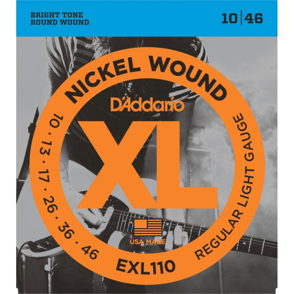 D'Addario XTE0946 Electric Nickel Plated, SLRB