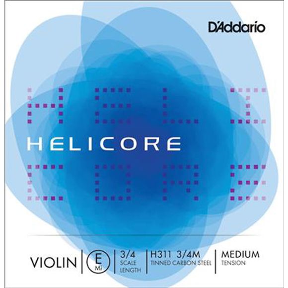 D'Addario H310 3/4M Helicore Violin String Set 3/4