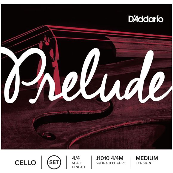D'Addario J1010 4/4M Prelude Cello String Set. 4/4