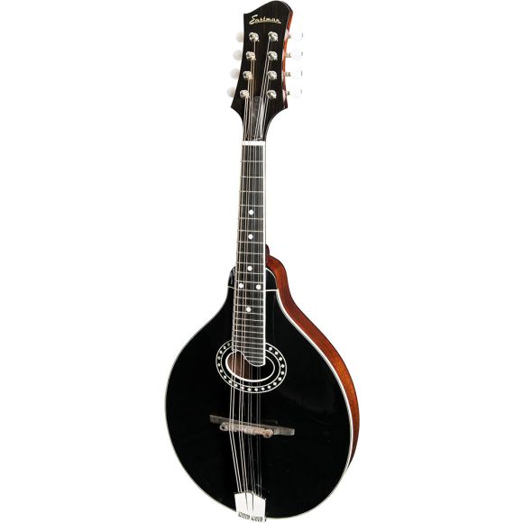 Eastman MD404-BK A Style Mandolin. Black Top