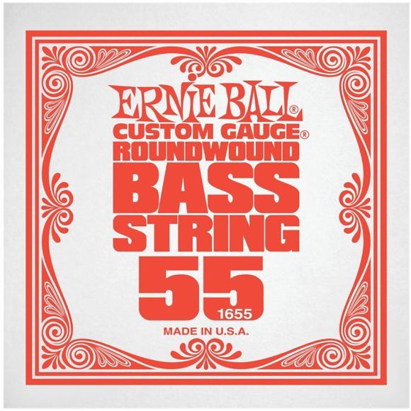 Ernie Ball P01655 Nickel Wound Bass String, 55