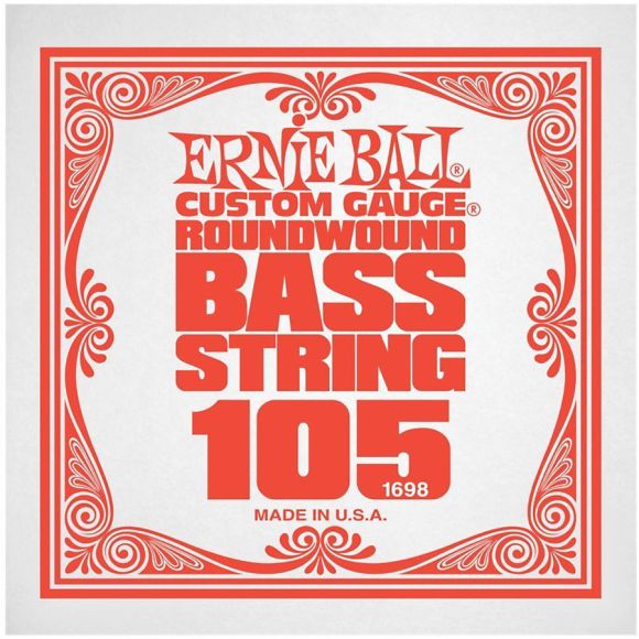 Ernie Ball P01698 Nickel Wound Bass String, 105