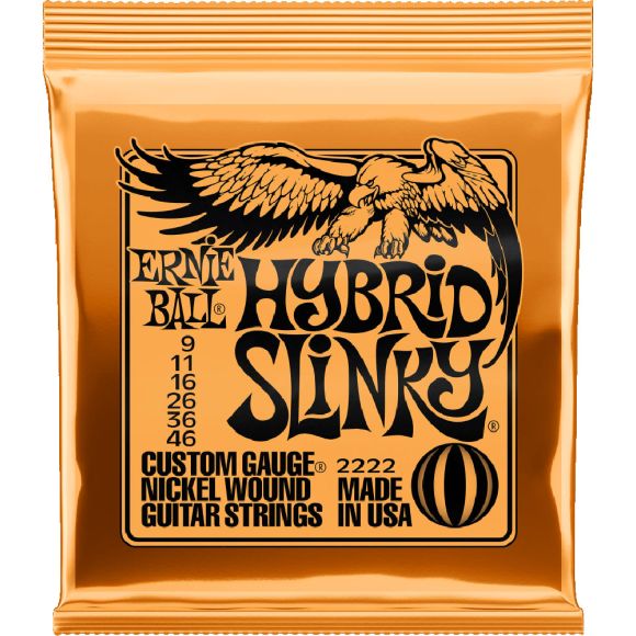 Ernie Ball P02222 Hybrid Slinky Guitar Strings
