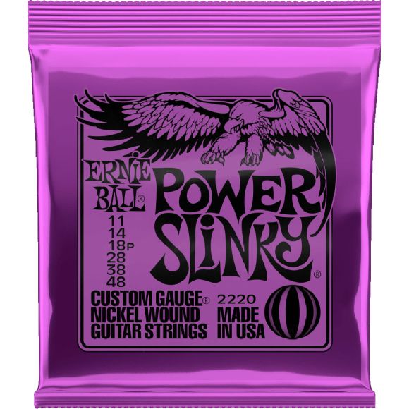 Ernie Ball P02220 Power Slinky Guitar Strings