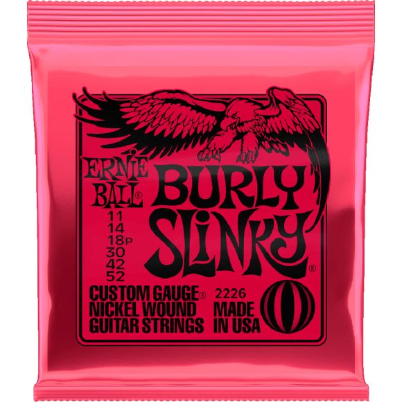 Ernie Ball P02226 Burly Slinky Guitar Strings