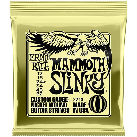Ernie Ball P02214 Mammoth Slinky Guitar Strings