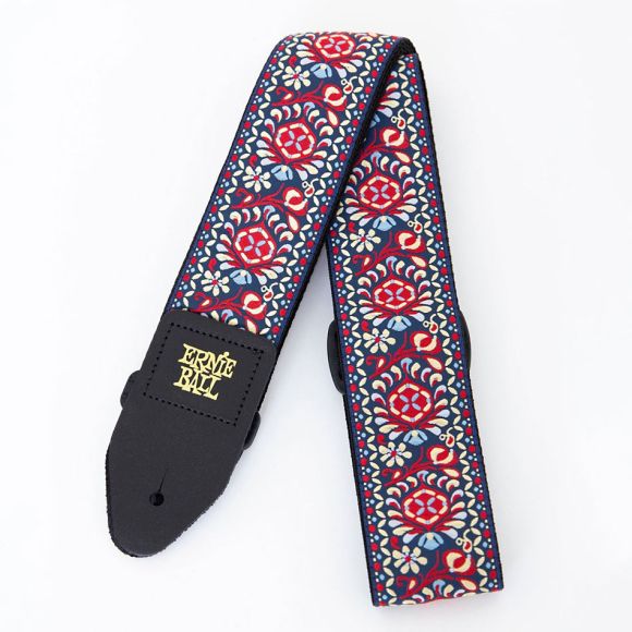 Ernie Ball Classic Jacquard Strap, Royal Bloom