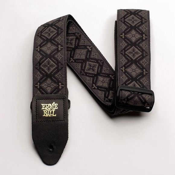 Ernie Ball Classic Jacquard Strap, Regal Black