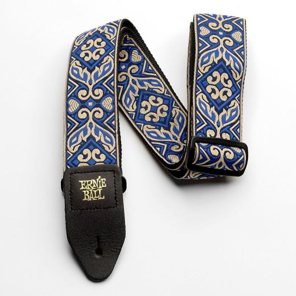 Ernie Ball Classic Jacquard Strap, Tribal Blue