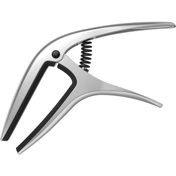 Ernie Ball Axis Guitar Capo, Silver