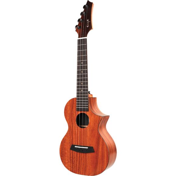Enya EUC-X1C Koa Concert Ukulele, Cutaway