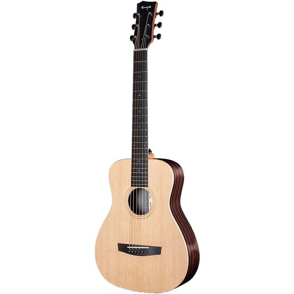 Enya EB-X1 Pro EQ Solid Spruce Top Travel Guitar
