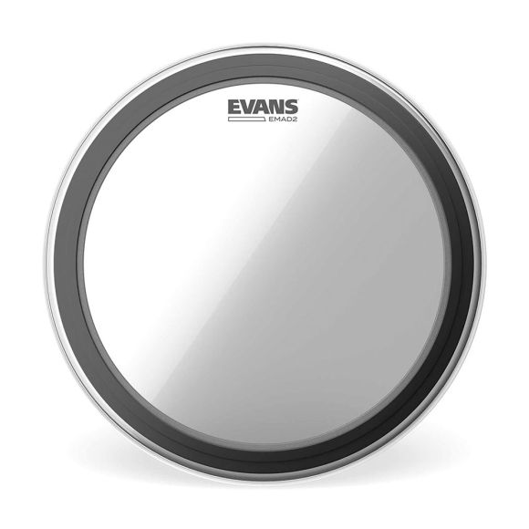 Evans BD22EMAD2 Clear Bass Drum Head, 22 Inch
