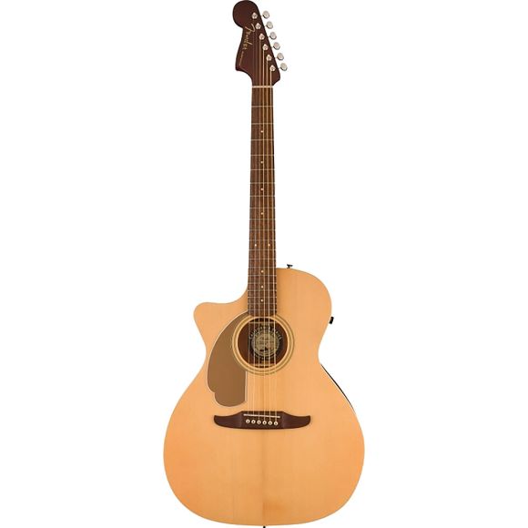 Fender Newporter Player Acoustic Guitar. Solid Spruce (ID: FE54212L)