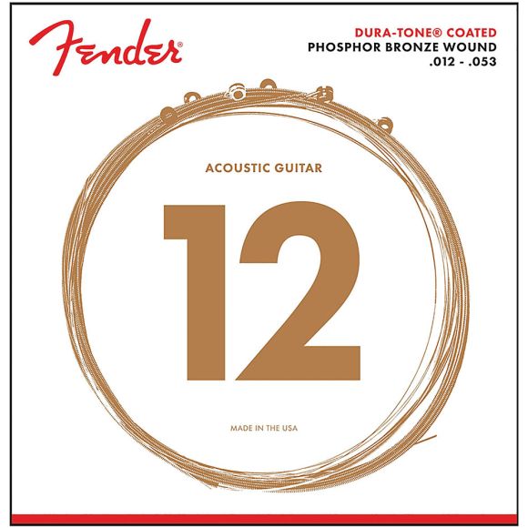 Fender Dura Tone P/bronze 860L String Set 12-53
