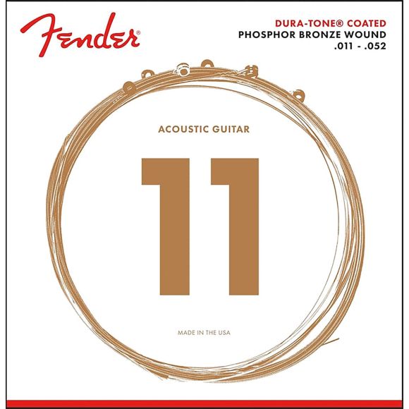 Fender Dura Tone P/bronze 860CL Set 11-52