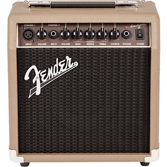 Fender Acoustasonic Acoustic Guitar 15watt Amp