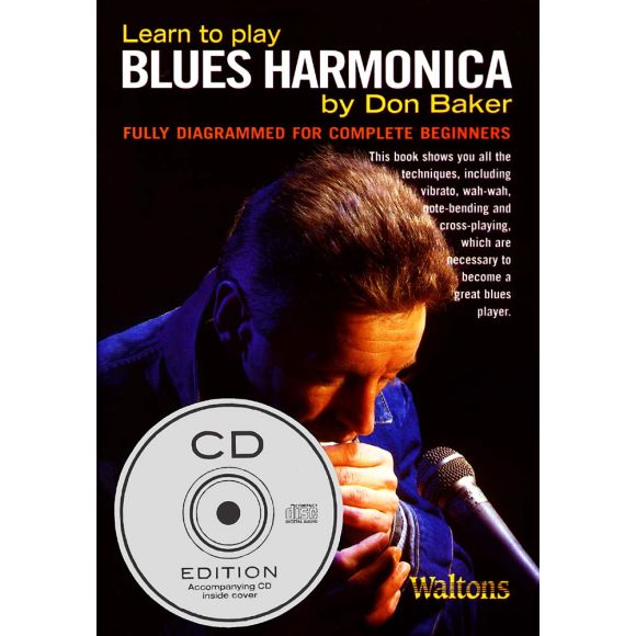 The Blues Harmonica Book&cd Pk