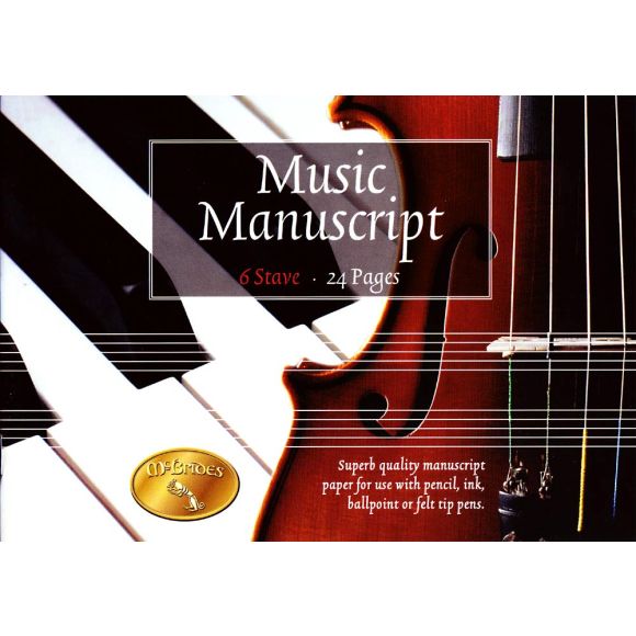 Music Manuscript Book (ID: GM80012)